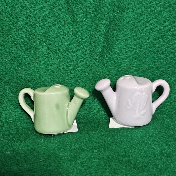 Watering Can Salt & Pepper Shakers from Cracker Barrel - Picture 8 of 9